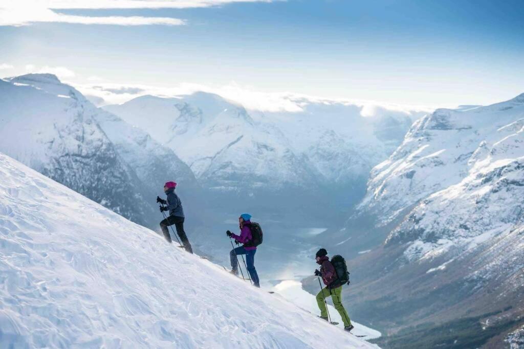 Hytte I Stryn Med Elbil Lader エクステリア 写真