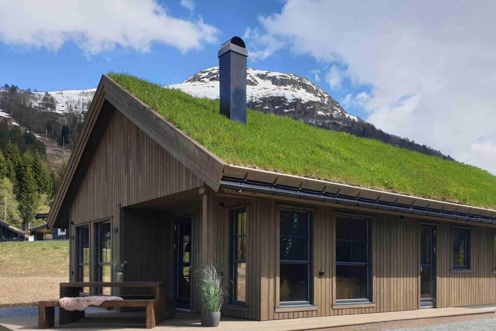 Hytte I Stryn Med Elbil Lader エクステリア 写真