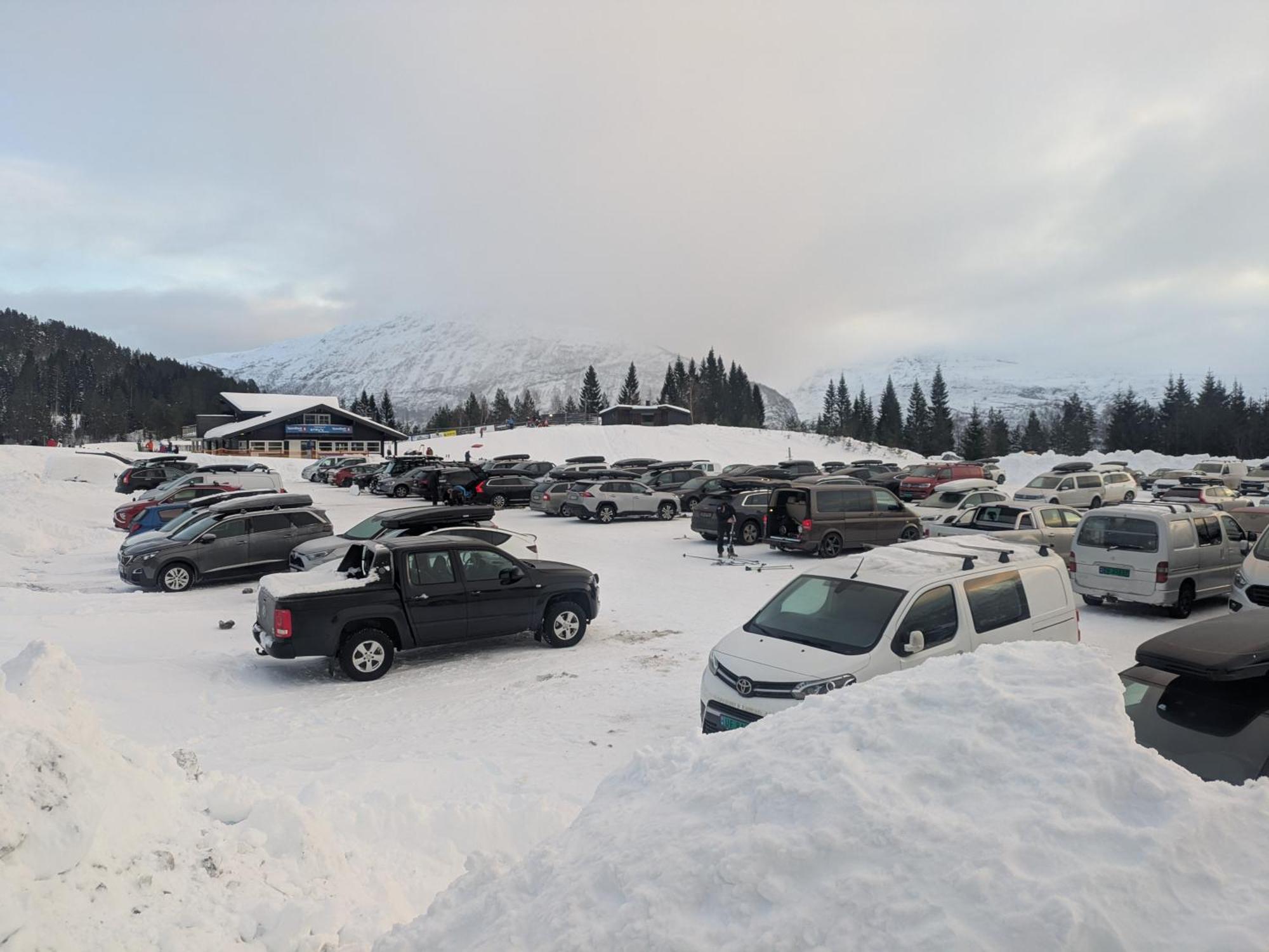 Hytte I Stryn Med Elbil Lader エクステリア 写真